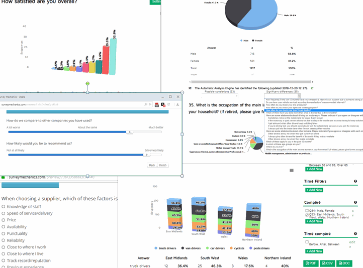 SurveyMechanics screenshots