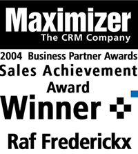 Maximizer Sales Achievement Award 2004